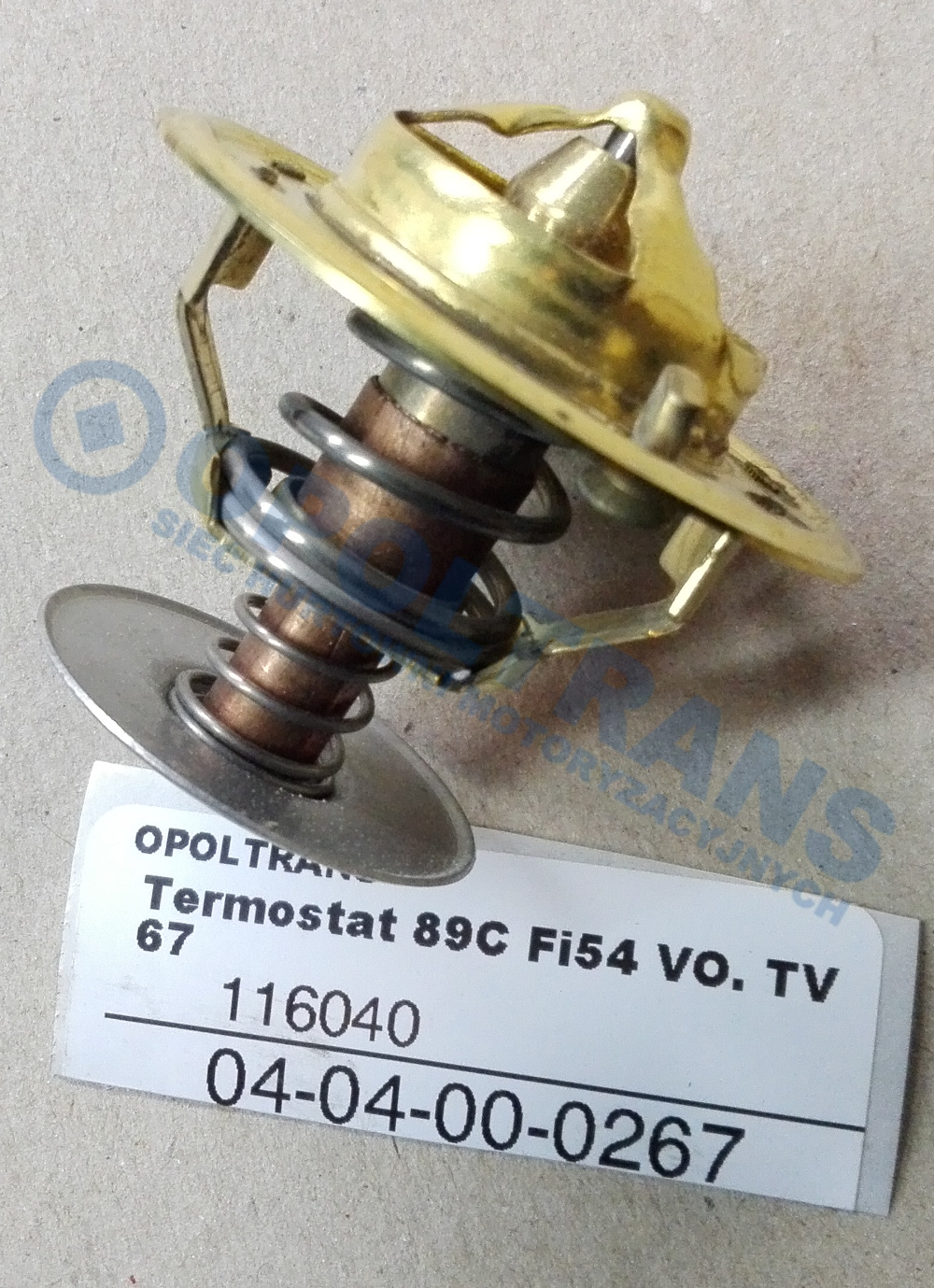  Termostat  89C  Fi54  VO.  TV67 
