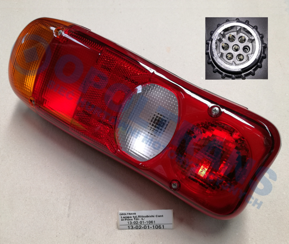 Opoltrans Lampa tyl.Mitsubishi Canter/Fuso 12r /L/ , 13