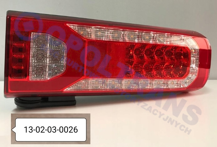Opoltrans - Lampa tyl.MB Act.4-5 /P/ z sygn.cof. 13r- OE